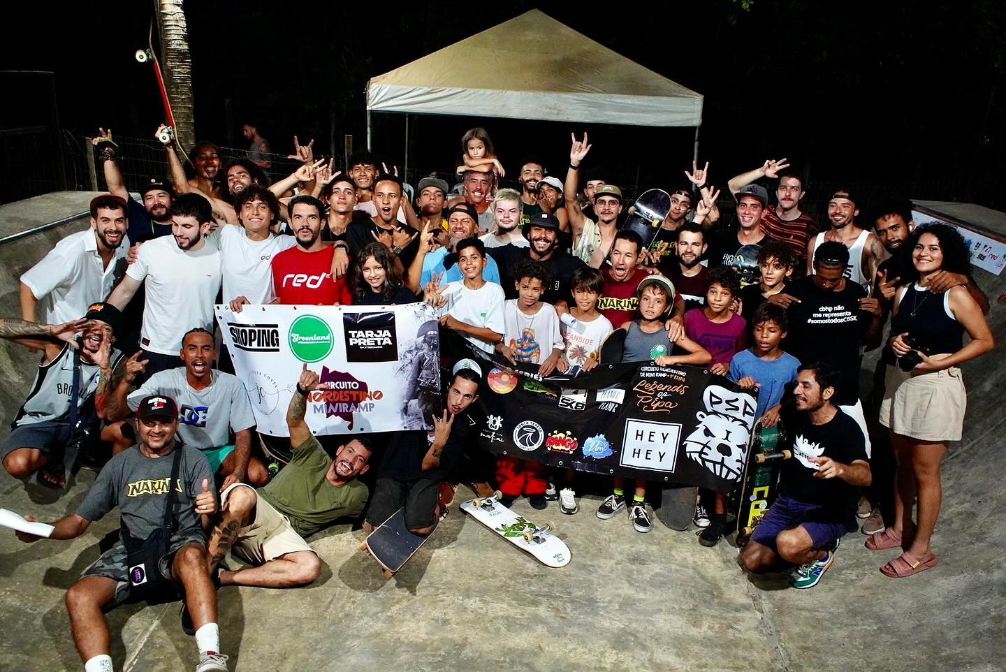 Circuito Nordestino de Miniramp reunido em Pipa