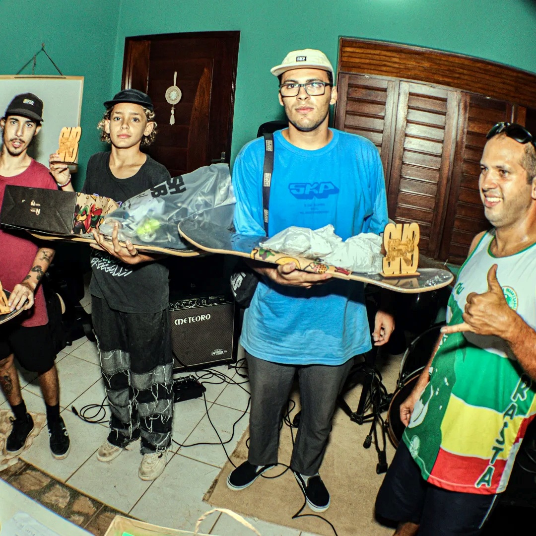 João Henrique campeão do Skate Nu Quintal 2025